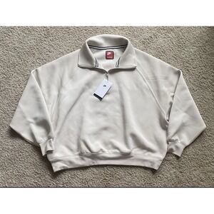 Nike Tech Fleece Half-Zip Top Light‎ Orewood (M) FZ7568-104 MSRP $150